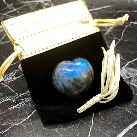 【完売】龍神のハートと繋がる小マモリイシ（龍の鱗イシタイプ）