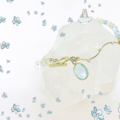 【完売】恋愛・結婚・円満成就・水の波動の「海に映る月ブレス」