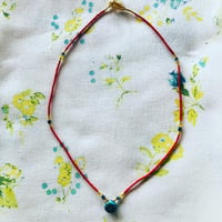 turquoise drop necklace