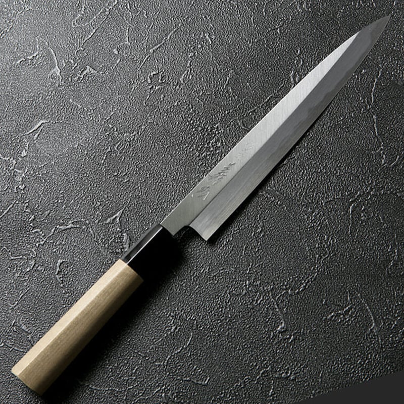 郷右馬允義弘 上作 柳刃240ｍｍ 水牛丸柄 | 山脇刃物製作所 STORES店