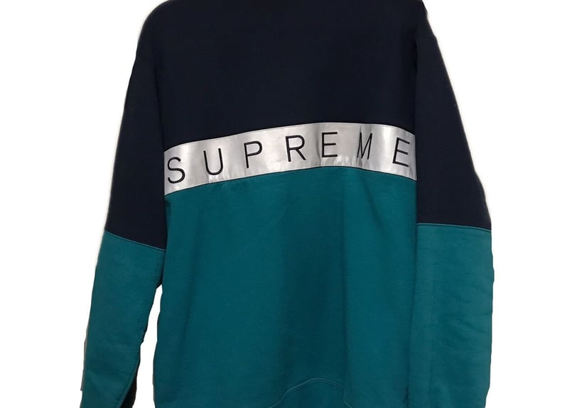 Supreme 2-Tone 3M Reflective Half Zip Sweat 16S...