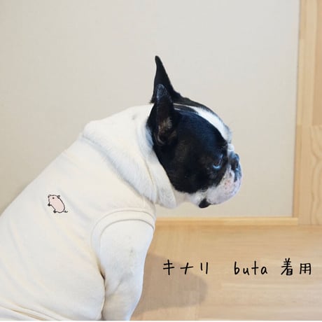 ┊buta┊オーガニックコットンパイルタンク//ピンク・・・フレブル服TiTiTi