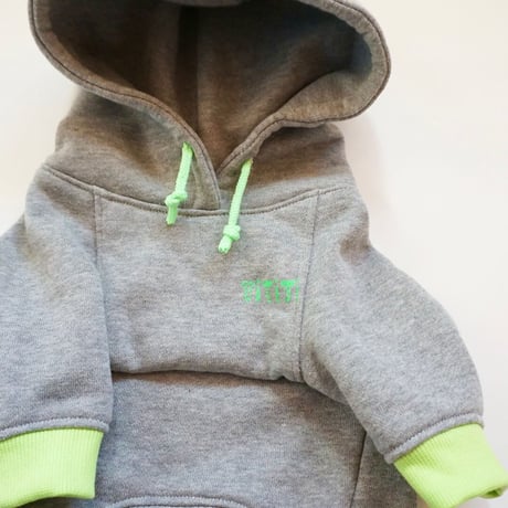 tititiのネオンパーカー//グリーン・・・フレブル服TiTiTi