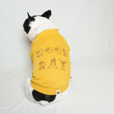 GOOD DAYスウェットTシャツ/マスタード・・・・・・・・フレブル服TiTiTi