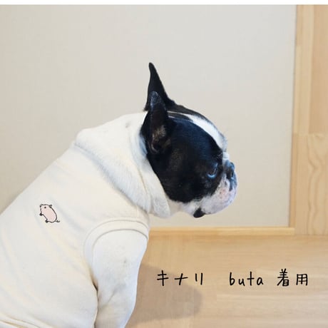 ┊buta┊オーガニックコットンパイルタンク//グレー・・・フレブル服TiTiTi