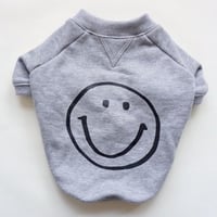 smileスウェットTシャツ // オールグレー