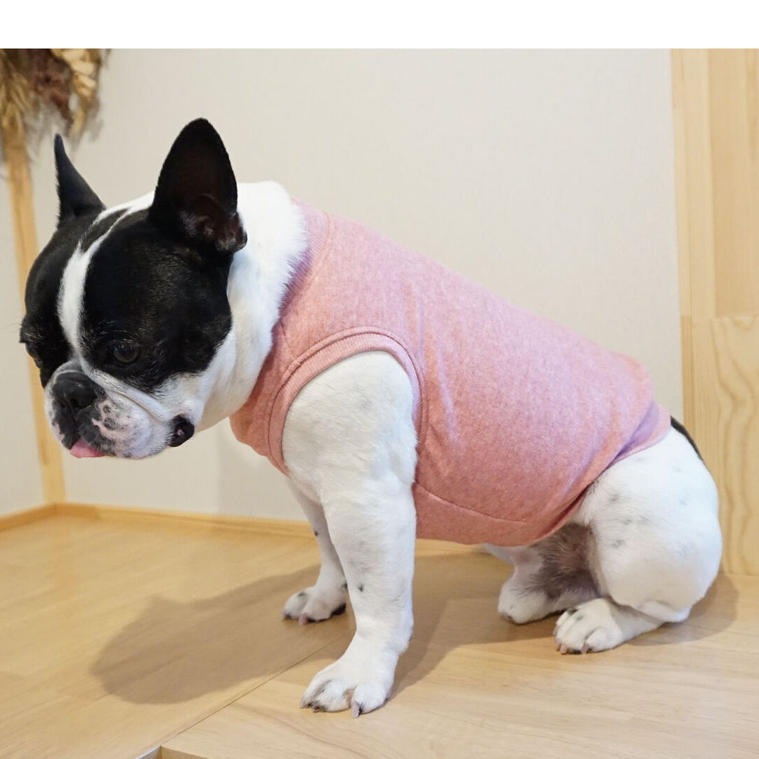 犬服  タンクトップ(Ｌ)  ꒡̈⃝Lily꒡̈⃝ハンドメイド  在庫処分品 犬服 タンクトップ(S) ꒡̈⃝Lily꒡̈⃝ハンドメイド 在庫処分品