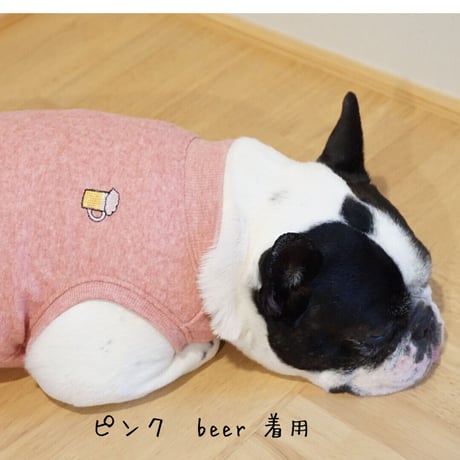 ┊beer┊オーガニックコットンパイルタンク//キナリ・・・フレブル服TiTiTi