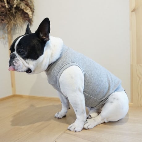 ┊buta┊オーガニックコットンパイルタンク//グレー・・・フレブル服TiTiTi