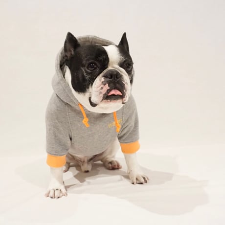tititiのネオンパーカー//オレンジ・・・フレブル服TiTiTi
