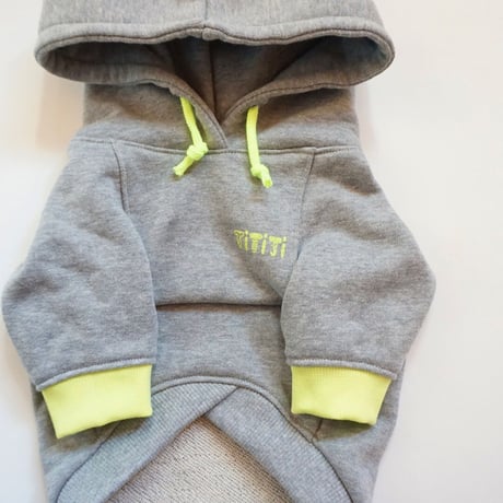 tititiのネオンパーカー//イエロー・・・フレブル服TiTiTi