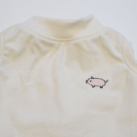 ┊buta┊オーガニックコットンパイルタンク//キナリ・・・フレブル服TiTiTi