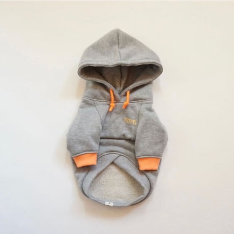 tititiのネオンパーカー//オレンジ・・・フレブル服TiTiTi