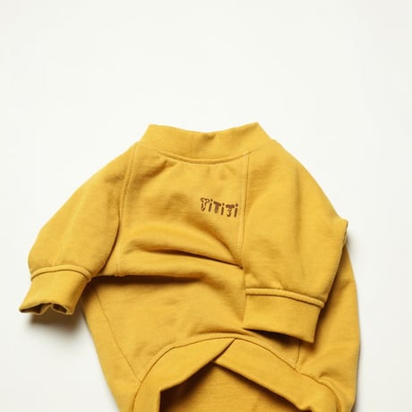 GOOD DAYスウェットTシャツ/マスタード・・・・・・・・フレブル服TiTiTi