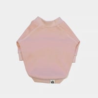 ステッチリブTシャツ//ピンク・・・・フレブル服TiTiTi