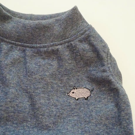 ┊buta┊オーガニックコットンパイルタンク//ネイビー・・フレブル服TiTiTi