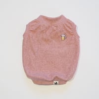 ┊beer┊オーガニックコットンパイルタンク//ピンク・・・フレブル服TiTiTi