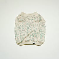 ┊ひえひえcoolタンク┊ワンコたちベージュグリーン・・・フレブル服TiTiTi