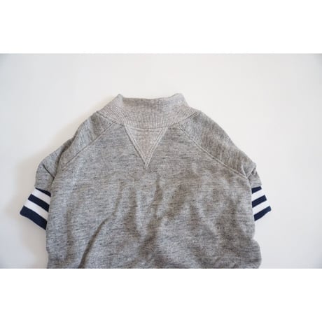 tititiのスウェットusude：ロンパース//ネイビー×ホワイト　　　　　  【フレブル服TiTiTi】