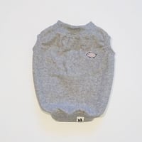 ┊buta┊オーガニックコットンパイルタンク//グレー・・・フレブル服TiTiTi