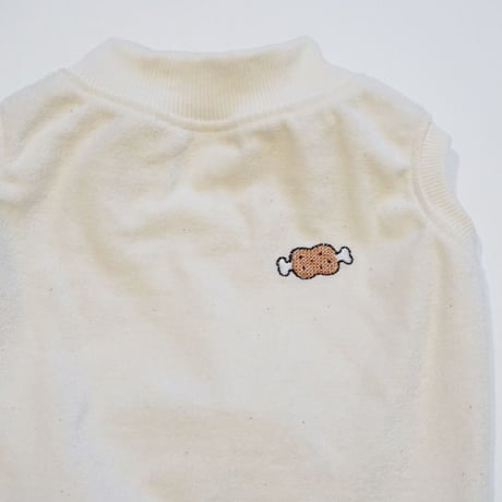 ┊niku┊オーガニックコットンパイルタンク//キナリ・・・フレブル服TiTiTi