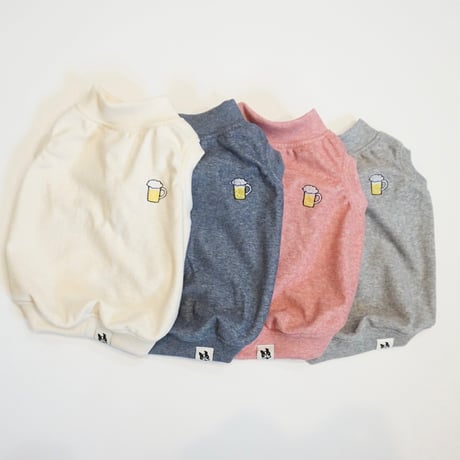 ┊beer┊オーガニックコットンパイルタンク//キナリ・・・フレブル服TiTiTi