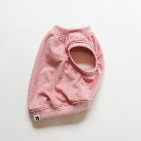 オーガニックコットンパイルタンク////　ピンク・・・フレブル服TiTiTi