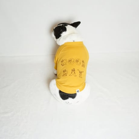 GOOD DAYスウェットTシャツ/マスタード・・・・・・・・フレブル服TiTiTi