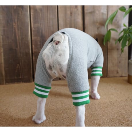tititiのスウェットロンパース//ピンク×ホワイト     　　　　 *フレブル服TiTiTi