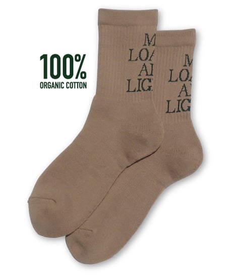 Text "M,L,A,L" : Brown Sugar