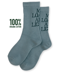 Text "M,L,A,L" : Celadon Green