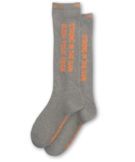 MLALWT : "S,I,T,R,B,Y,B" Socks / Neon Orenge (mlalbox.com & alwayth.com Exclusive Color)