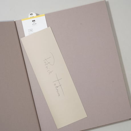 [サイン入/Signed] nos vies partagees / Patrick Taberna (パトリック・タベルナ)