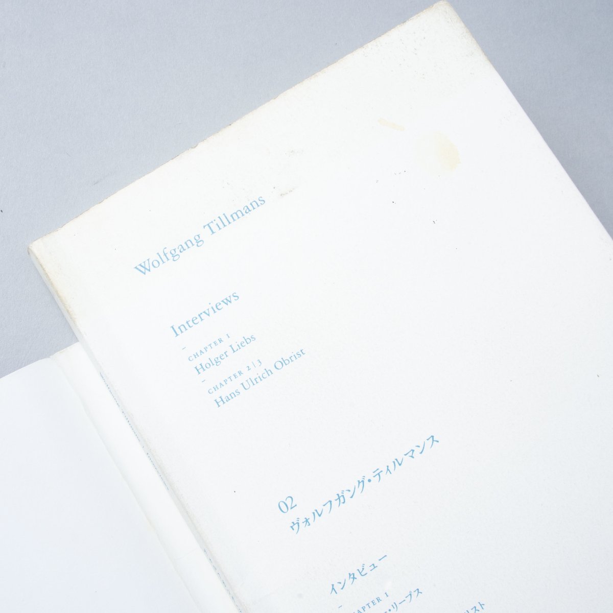 Wolfgang Tillmansティルマンス 写真集3冊セット[本人サイン入]-