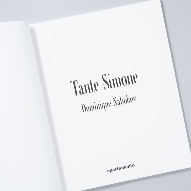 新刊/New]TANTE SIMONE / Dominique Nabokov(ドミニク・ナ