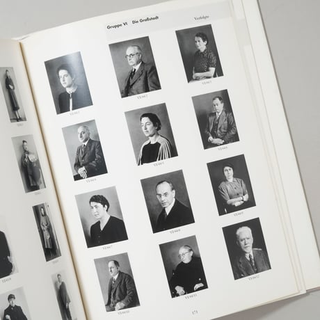 Menschen DES 20 Jahrhunderts Studienband / August Sander(アウグスト・ザンダー)