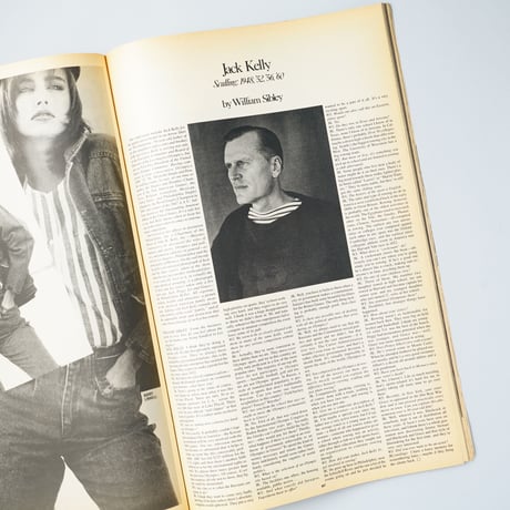 Interview Magazine 1983 Jan/Feb Vol.1  / Andy Warhol (アンディー・ウォーホル)、Bruce Weber (ブルース・ウェーバー)