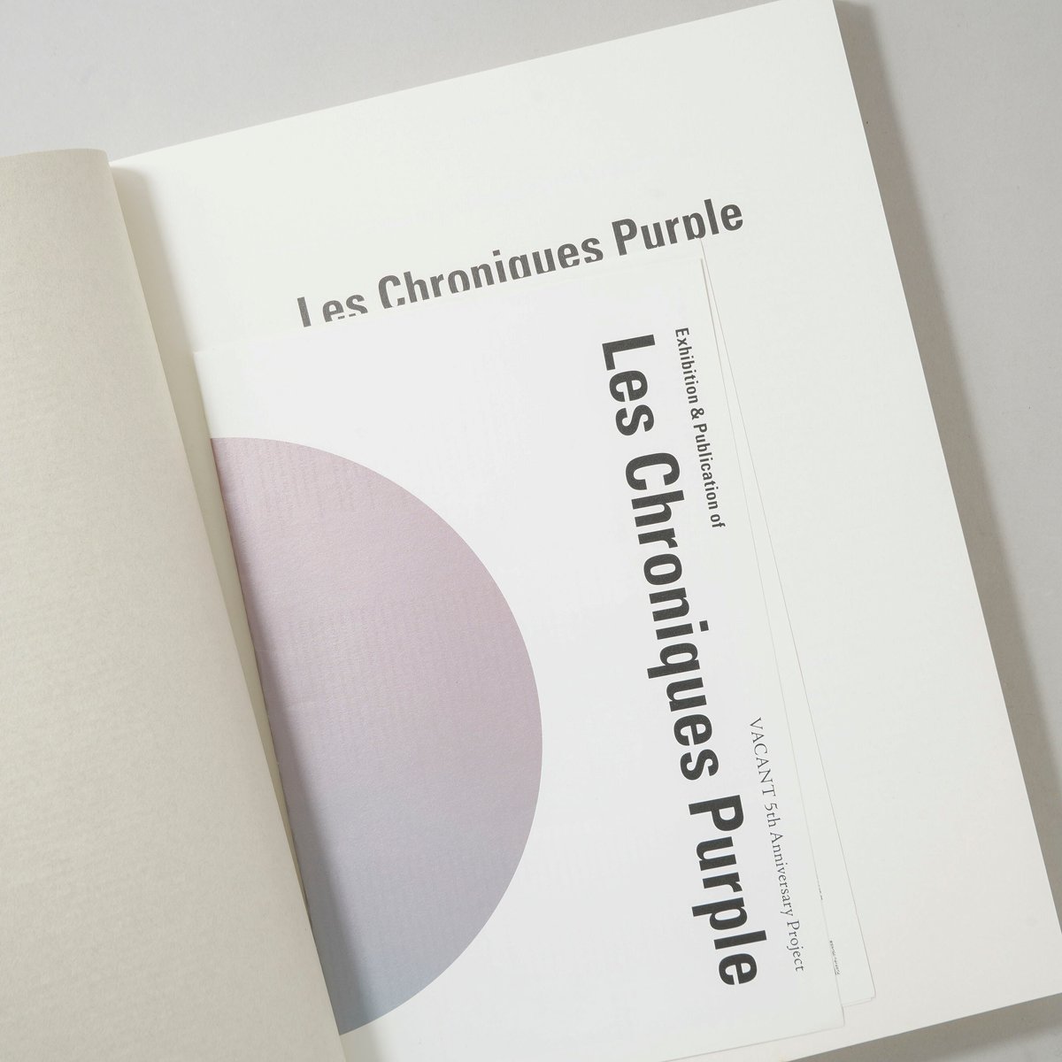 アート・デザイン・音楽 les chroniques purple Elein Fleiss Les Chroniques Purple / Elein Fleiss, ホンマタカシ, O