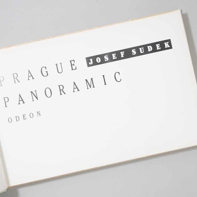 PRAGUE PANORAMIC / Josef Sudek：ヨゼフ・スデク 【公式通販】