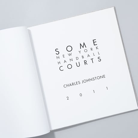 [サイン入/Signed] SOME NEW YORK HANDBALL COURTS  / Charles Johnstone(チャールズ・ジョンストン)