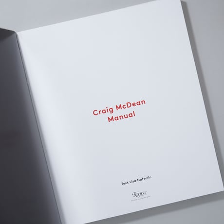 Manual / Craig McDean(クレイグ・マクディーン)