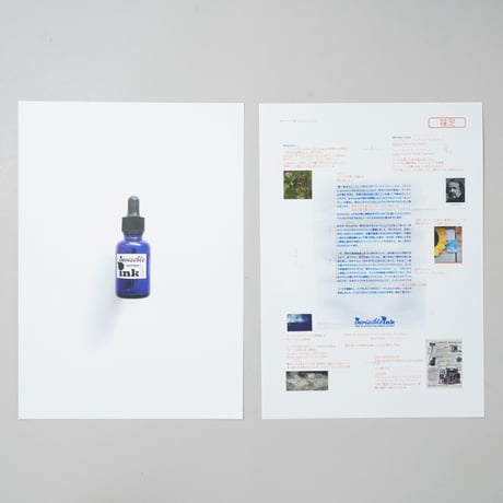 [サイン入/Signed] Invisible Ink Drawing Technique Portrait of V.G. / 野村浩(Hiroshi Nomura)