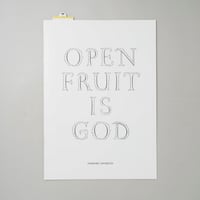OPEN FRUIT IS GOD / 清水はるみ(Harumi Shimizu)