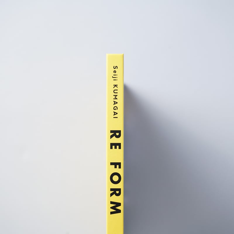 熊谷聖司 写真集「RE FORM」サイン入り 新刊サイン入/New,Signed] RE FORM / 熊谷聖司 (Seiji Kumag