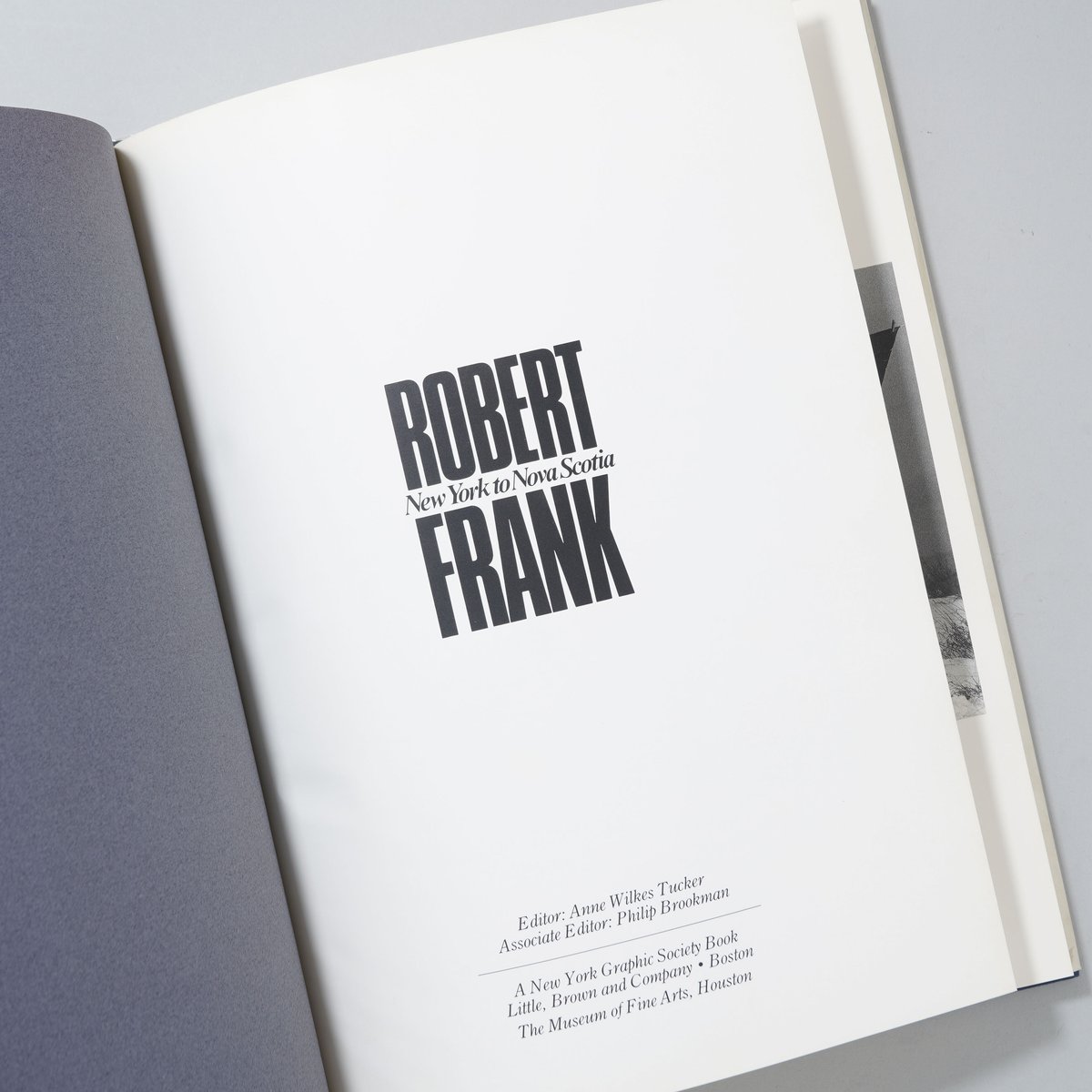 アート・デザイン・音楽 New York to Nova Scotia / Robert Frank New York to Nova Scotia, 1986 - Atlas Gallery Online Store