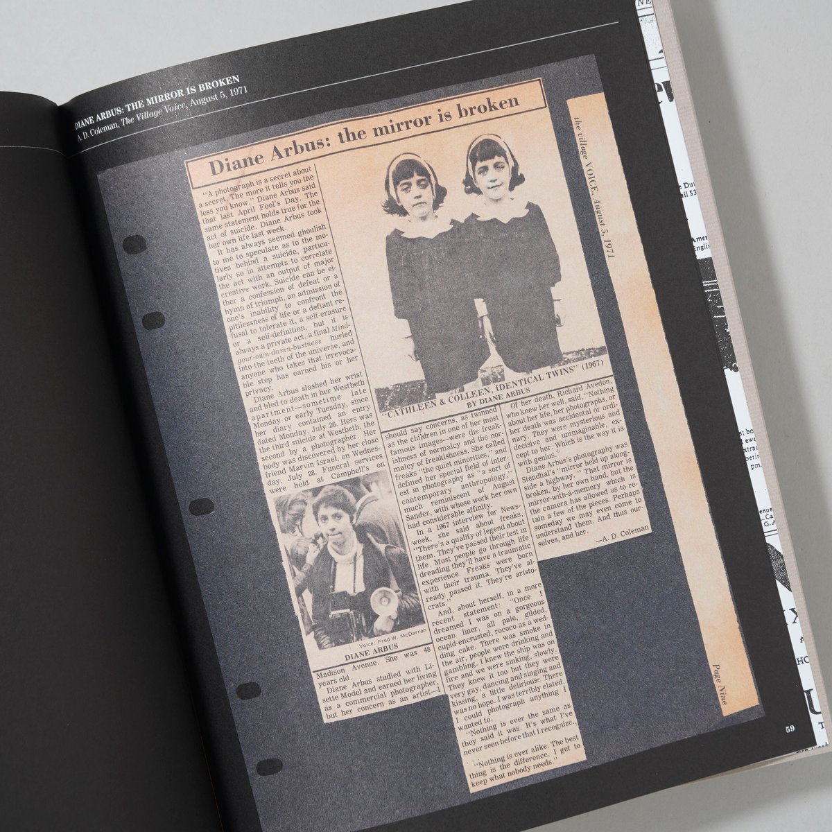 Diane Arbus Documents / Diane Arbus(ダイアン・アーバス)