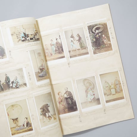 A Carte Album Attributed to Shimooka Renjo album dated 1865-1868 / 下岡蓮杖(Renjo Shimooka)