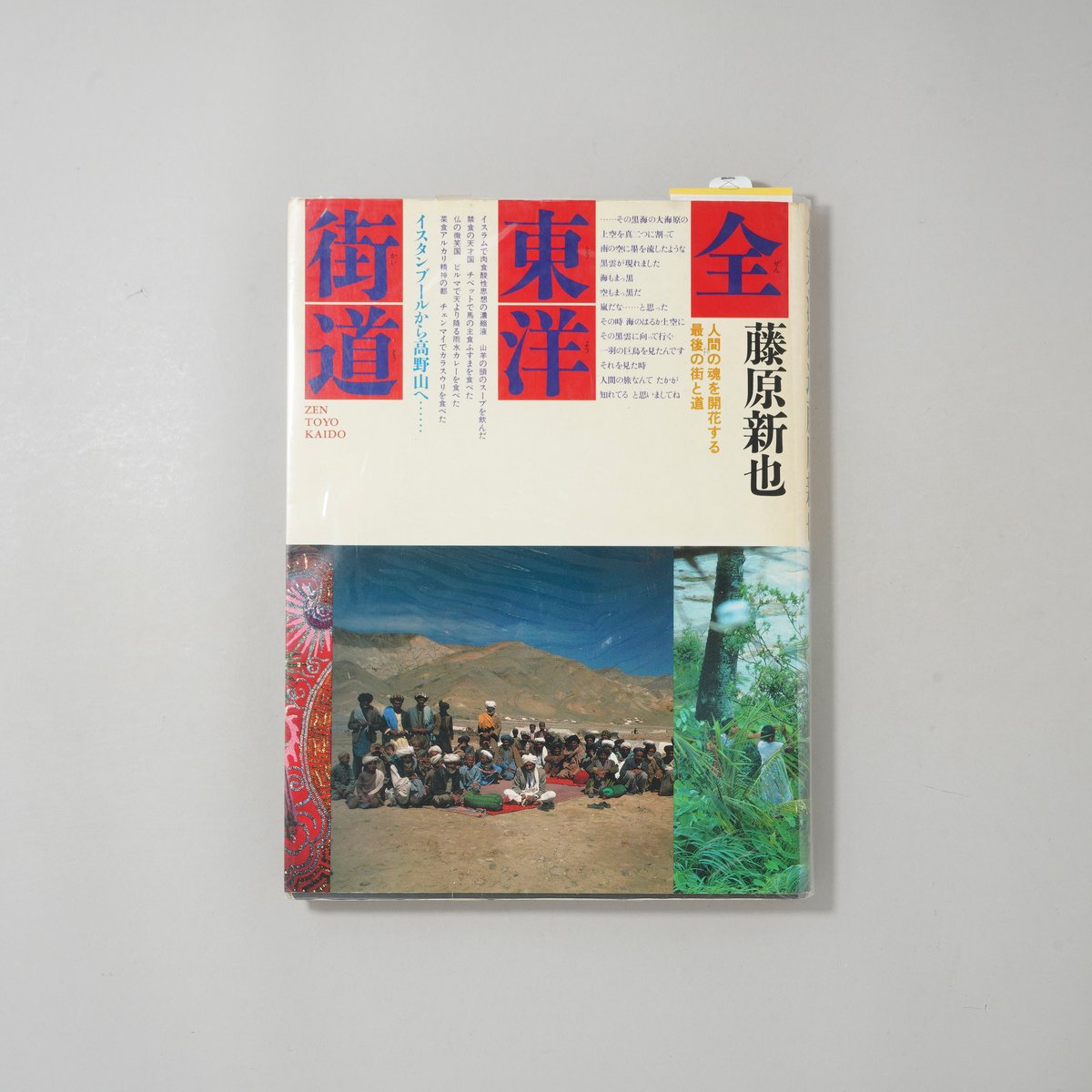 【絶版・希少】全東洋街道　藤原新也　集英社　1981年　初版 全東洋街道 - 藤原 新也 / Shinya Fujiwara