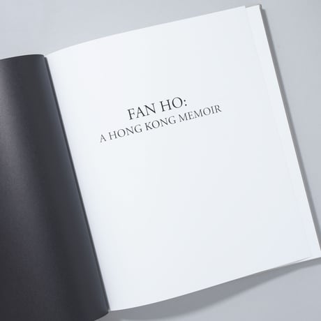 A Hong Kong Memoir / Fan Ho (ファン・ホー)
