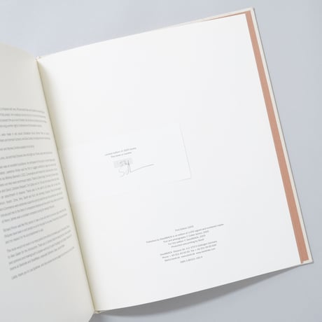 [サイン入/Signed] Jens F. / Collier Schorr(コリエ・ショア)